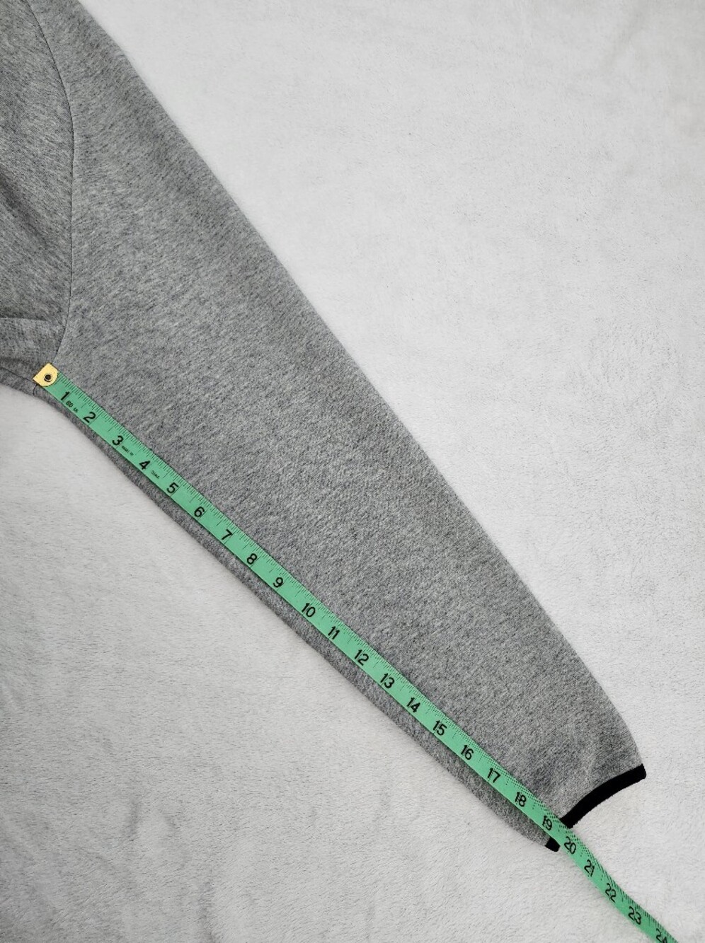 ROSSIGNOL Men's Full Zip Performance Jacket Heathered Grey Size XL | Gorpcore - Picture 11 of 11